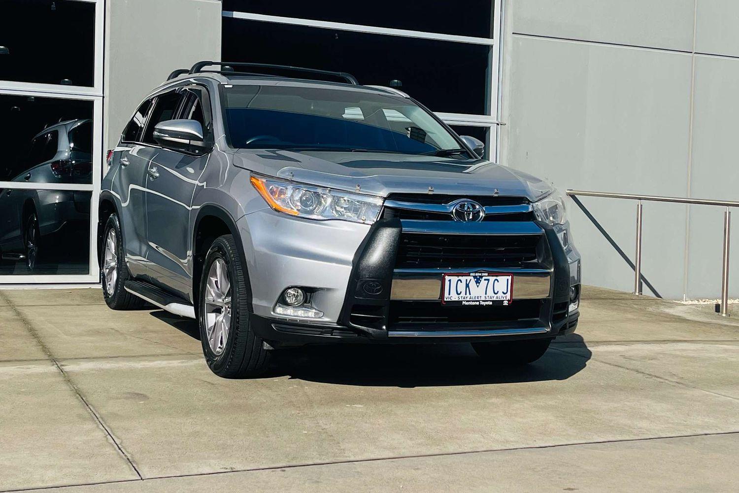 2014 Toyota Kluger 4x2 GXL in Silver