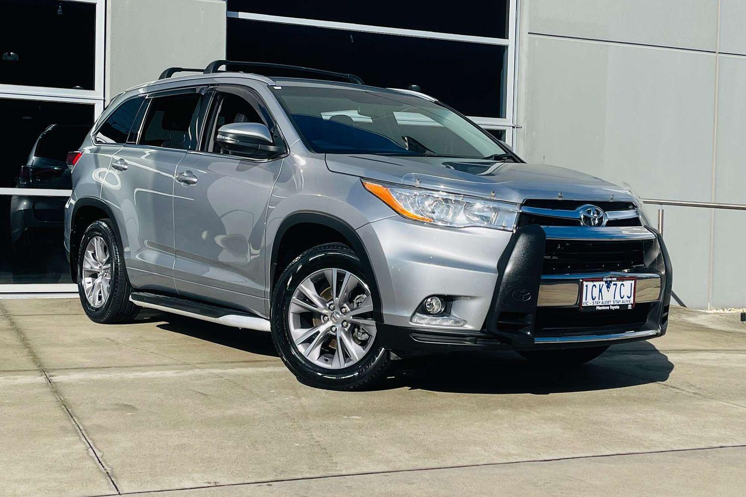 2014 Toyota Kluger 4x2 GXL in Silver