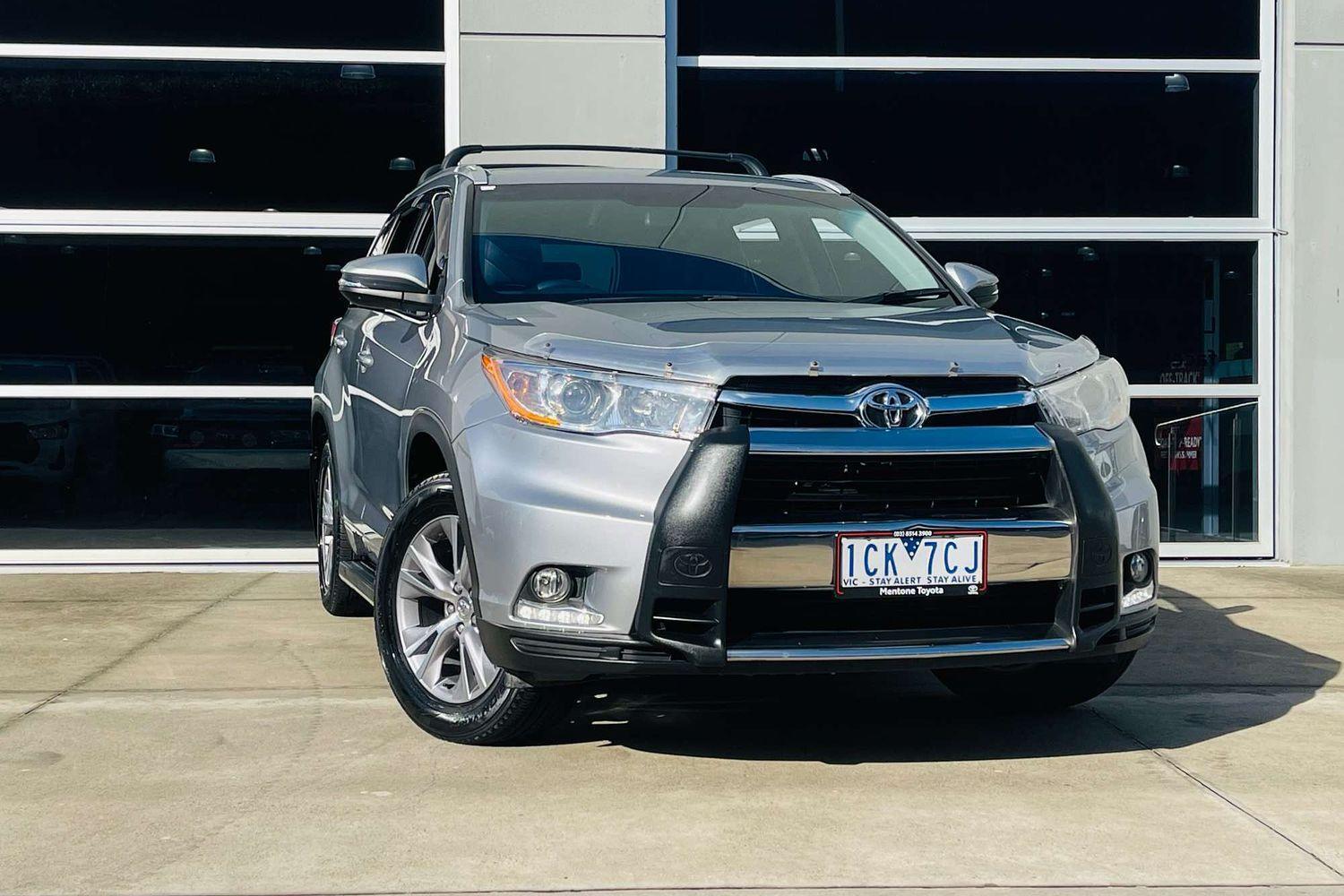 2014 Toyota Kluger 4x2 GXL in Silver