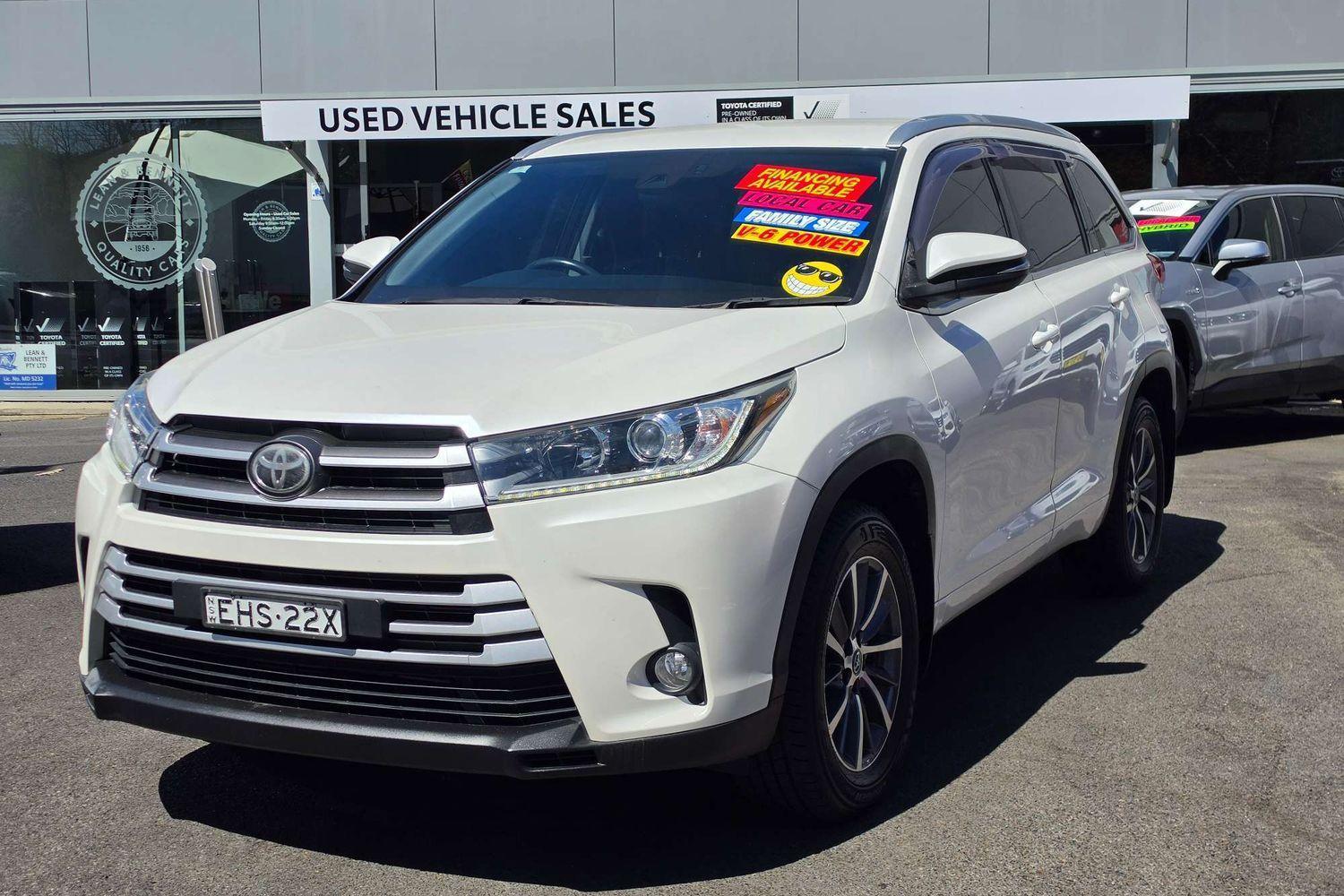 2019 Toyota Kluger 4x2 GXL in White