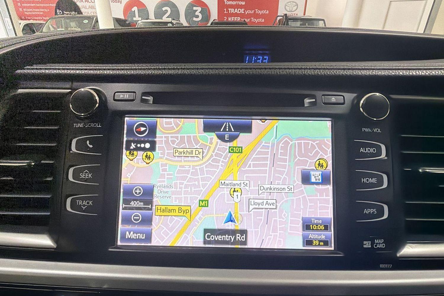 2017 Toyota Kluger 4x2 GXL in Black