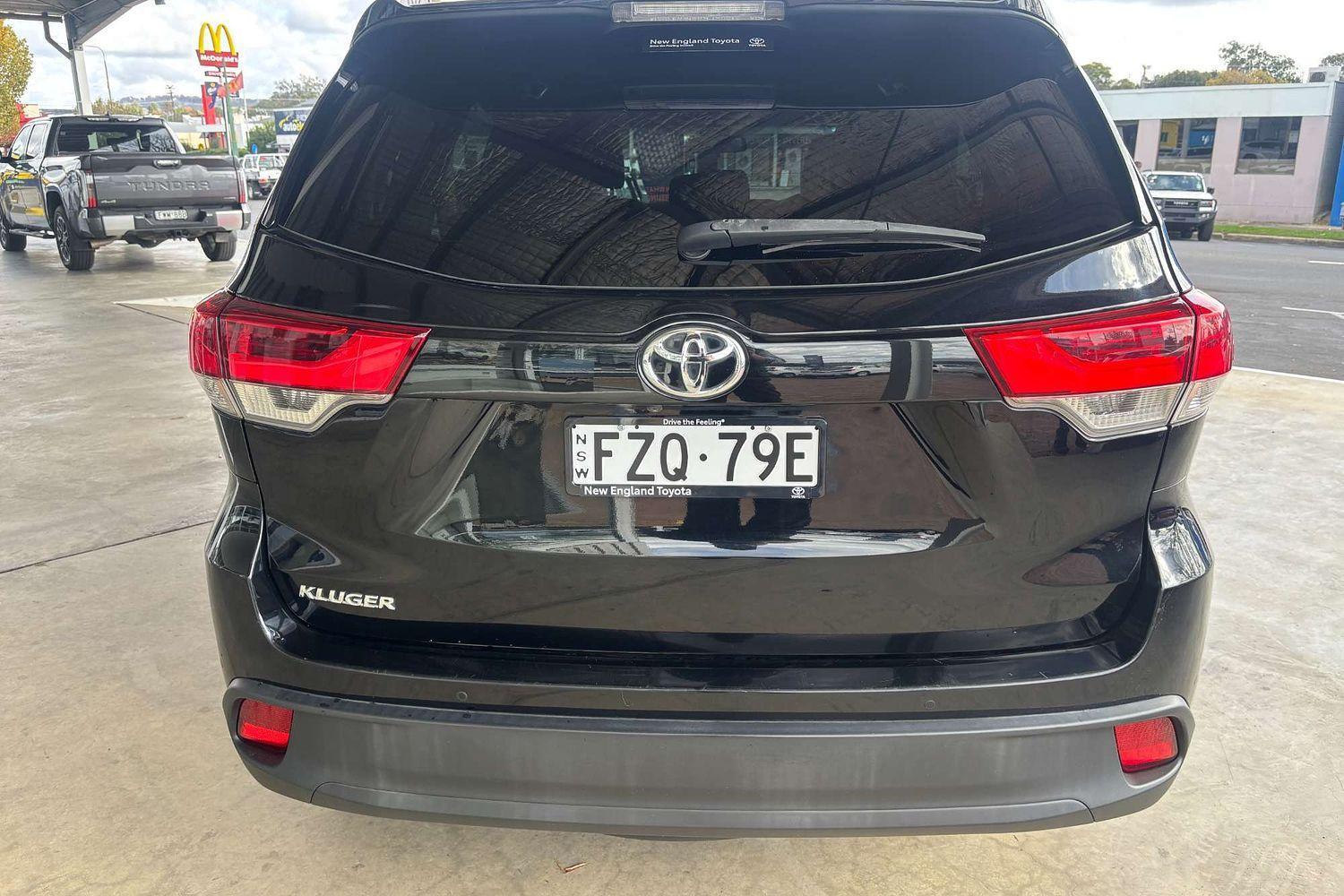2019 Toyota Kluger GX in Black