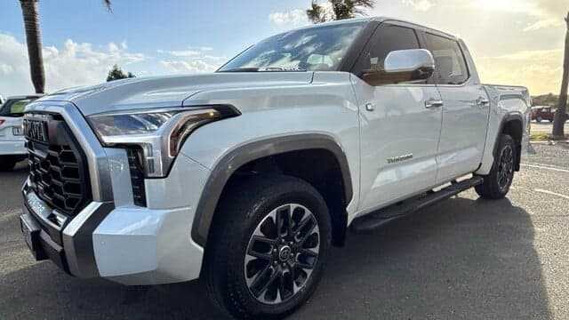 2024 Toyota Tundra Limited in White