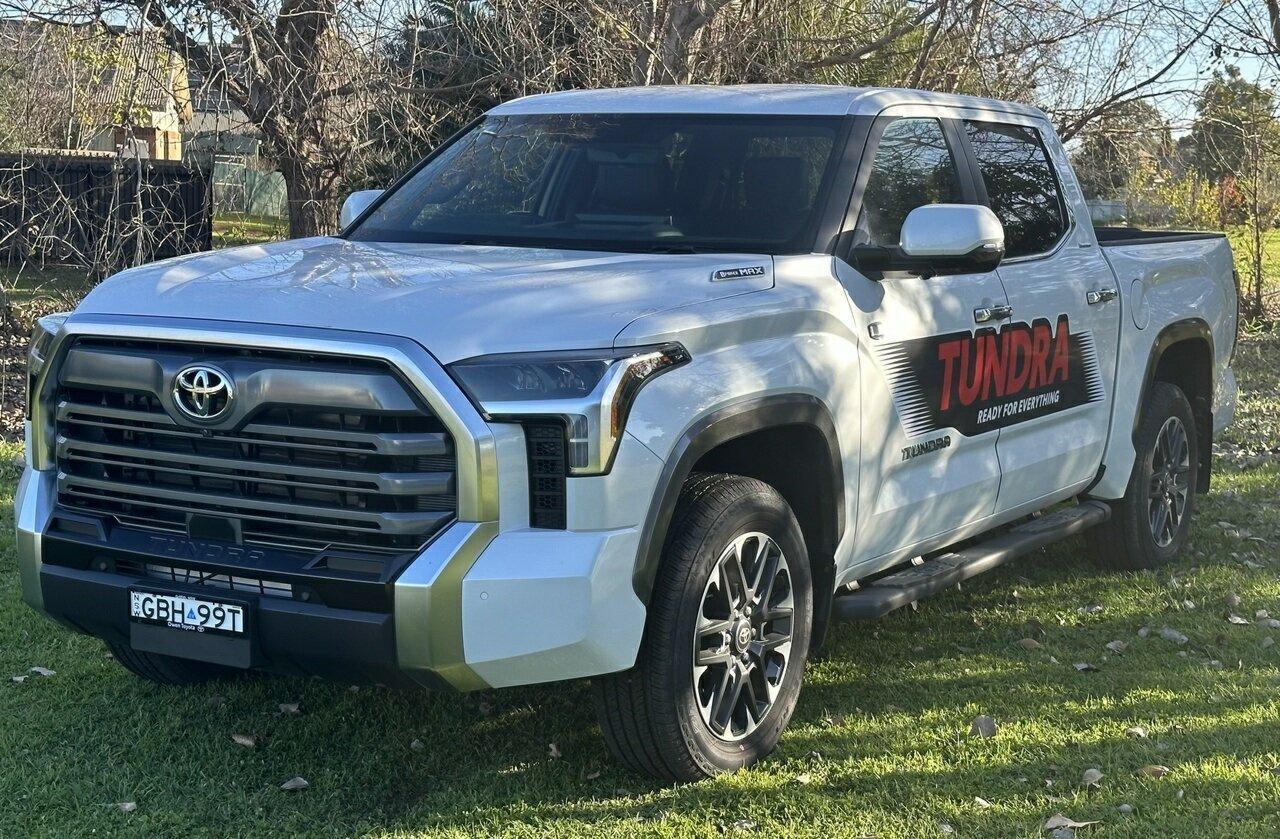 2025 Toyota Tundra Limited in White