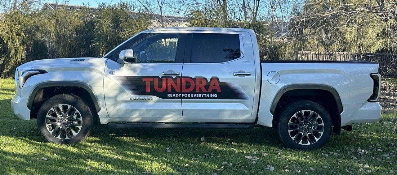2025 Toyota Tundra Limited in White