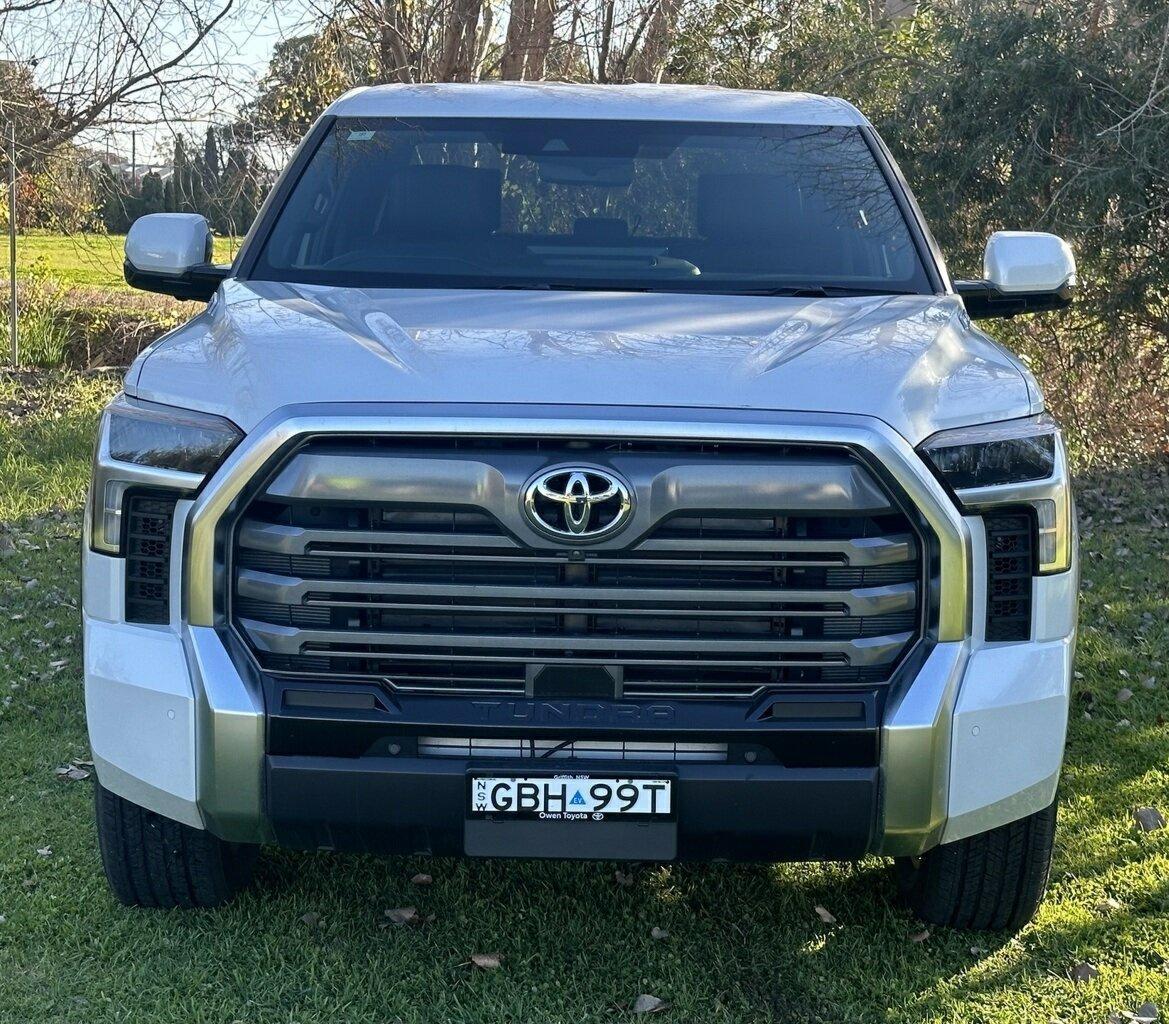 2025 Toyota Tundra Limited in White