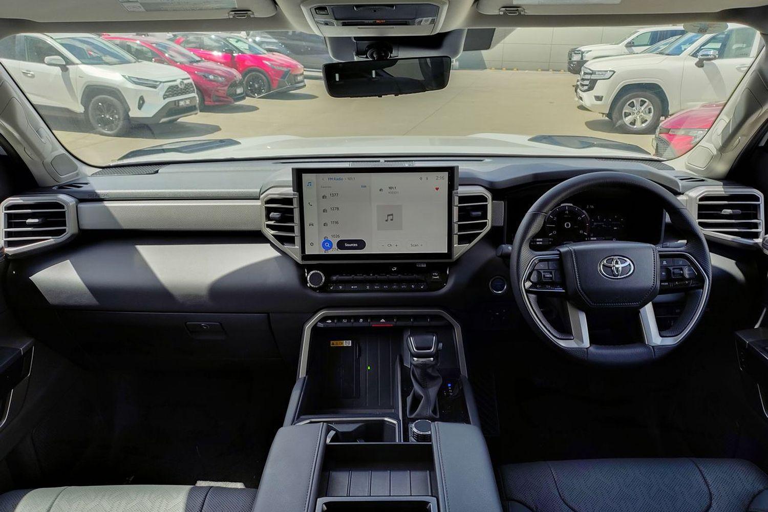2024 Toyota Tundra Limited in White