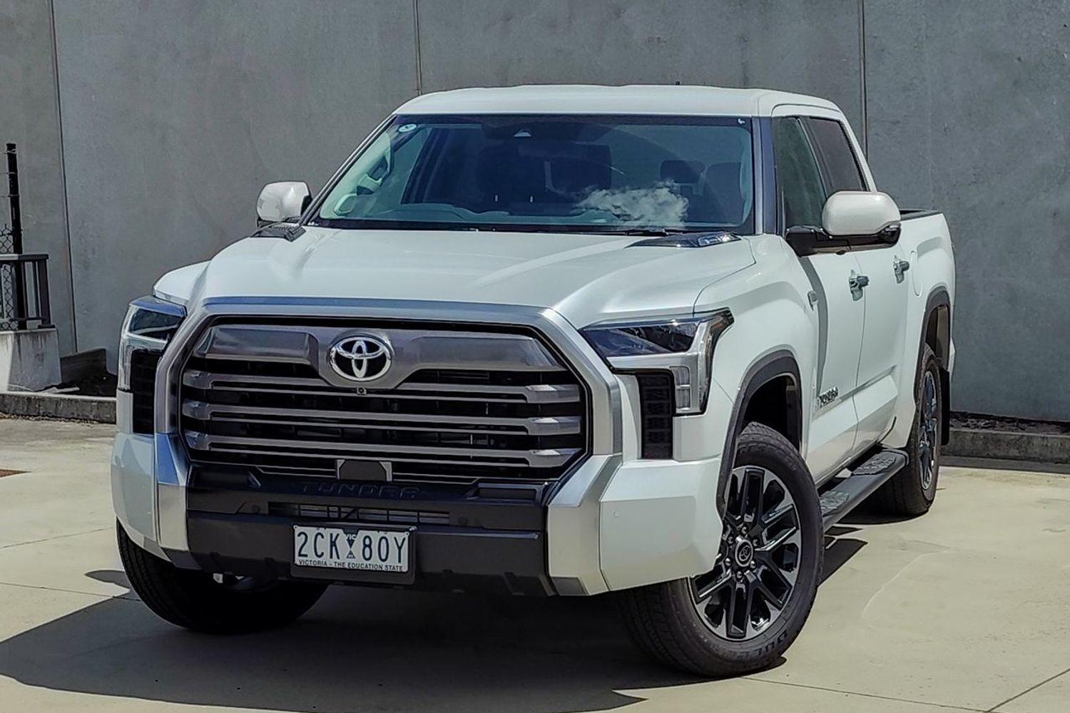 2024 Toyota Tundra Limited in White