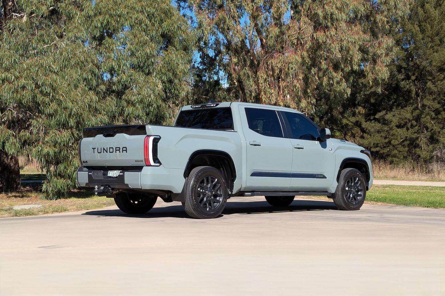2025 Toyota Tundra Platinum in Green