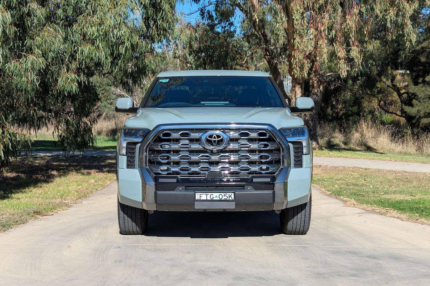 2025 Toyota Tundra Platinum in Green
