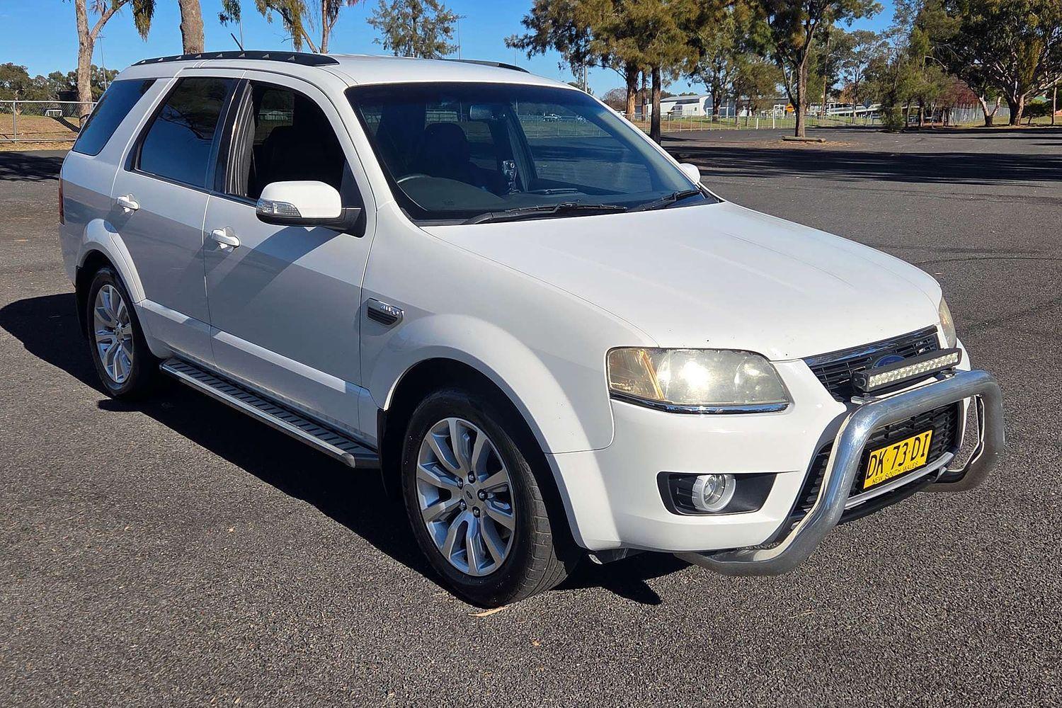 2010 Ford Territory Ghia in Winter White