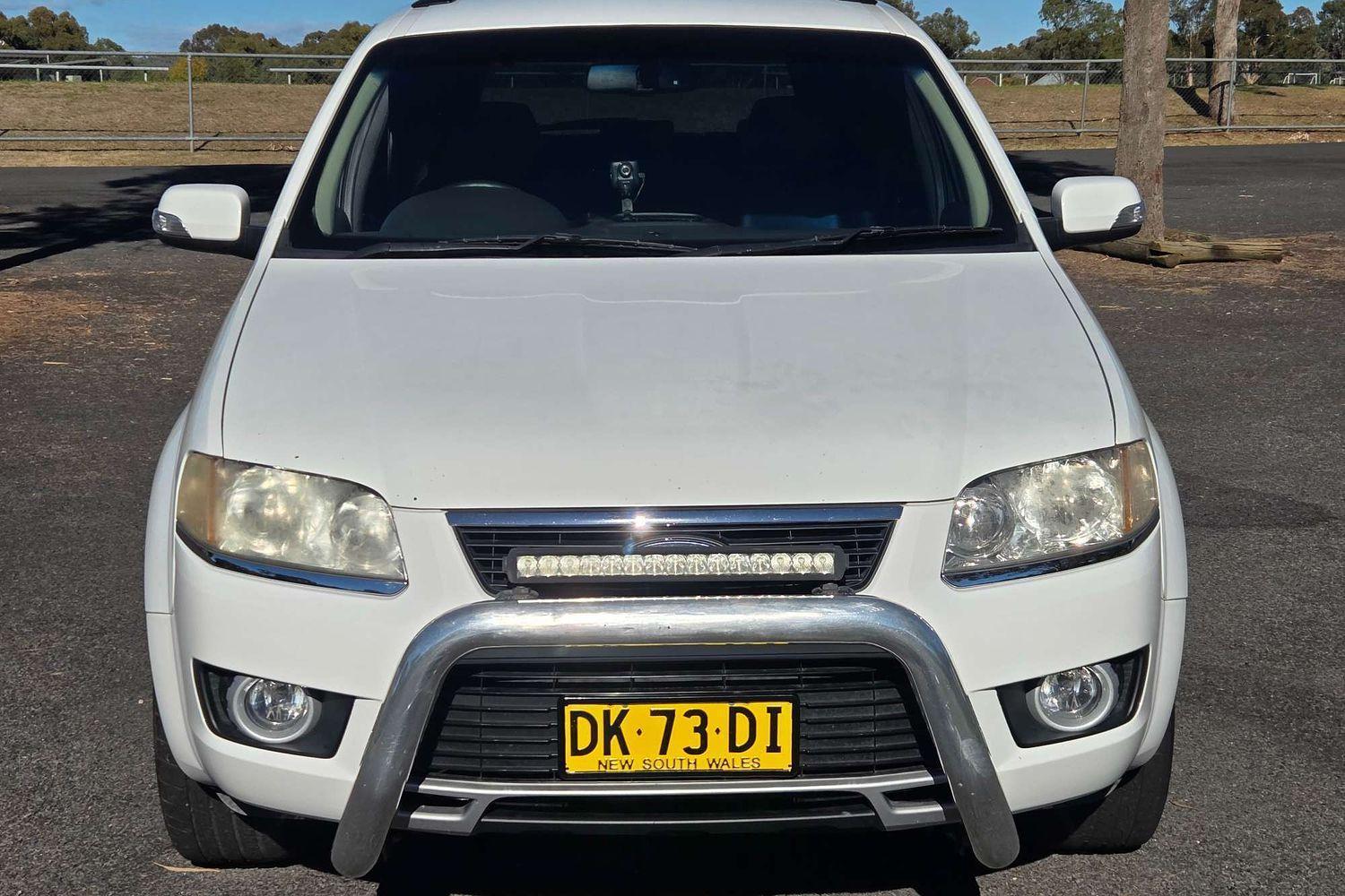 2010 Ford Territory Ghia in Winter White