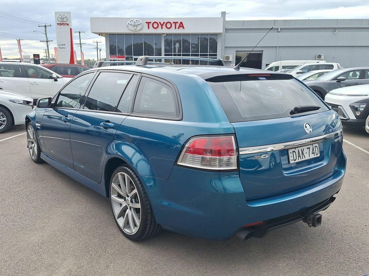 2012 Holden Commodore SV6 Z Series in Green