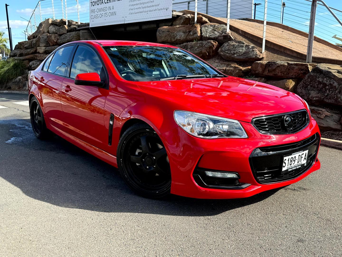 2016 Holden Commodore SV6 in Red