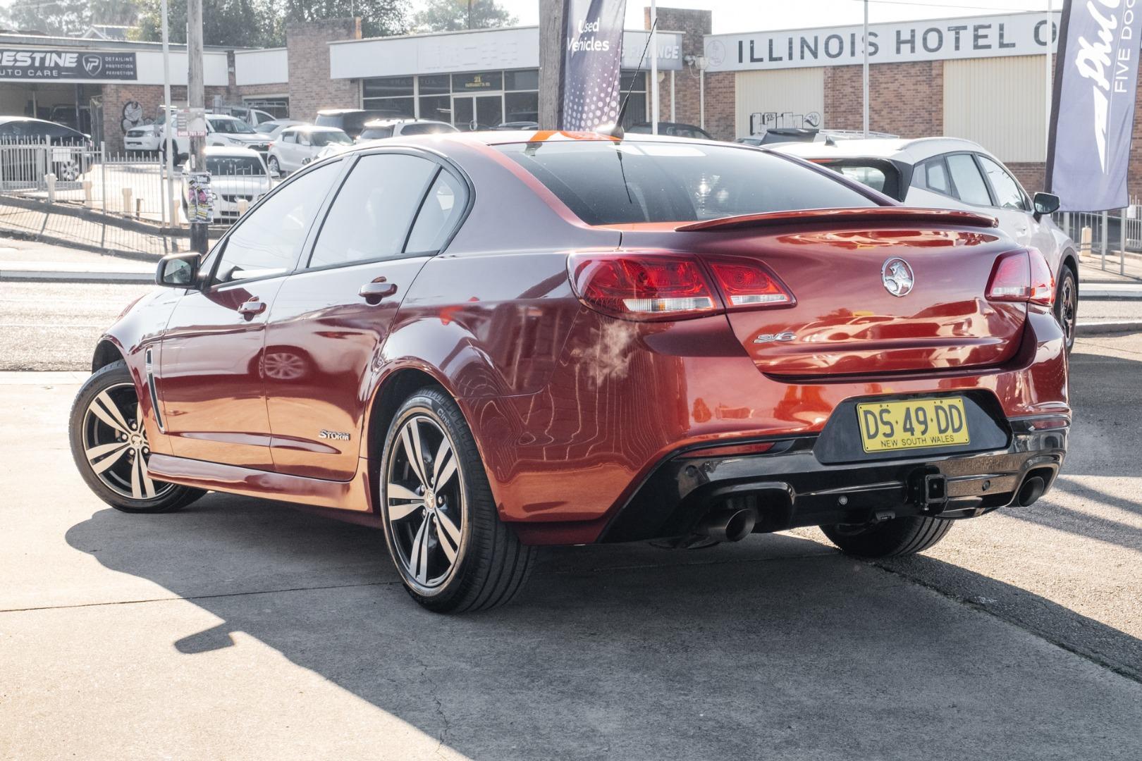 2015 Holden Commodore SV6 Storm in Red