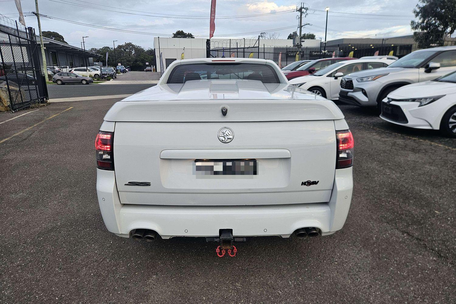 2013 Holden Ute SS in White