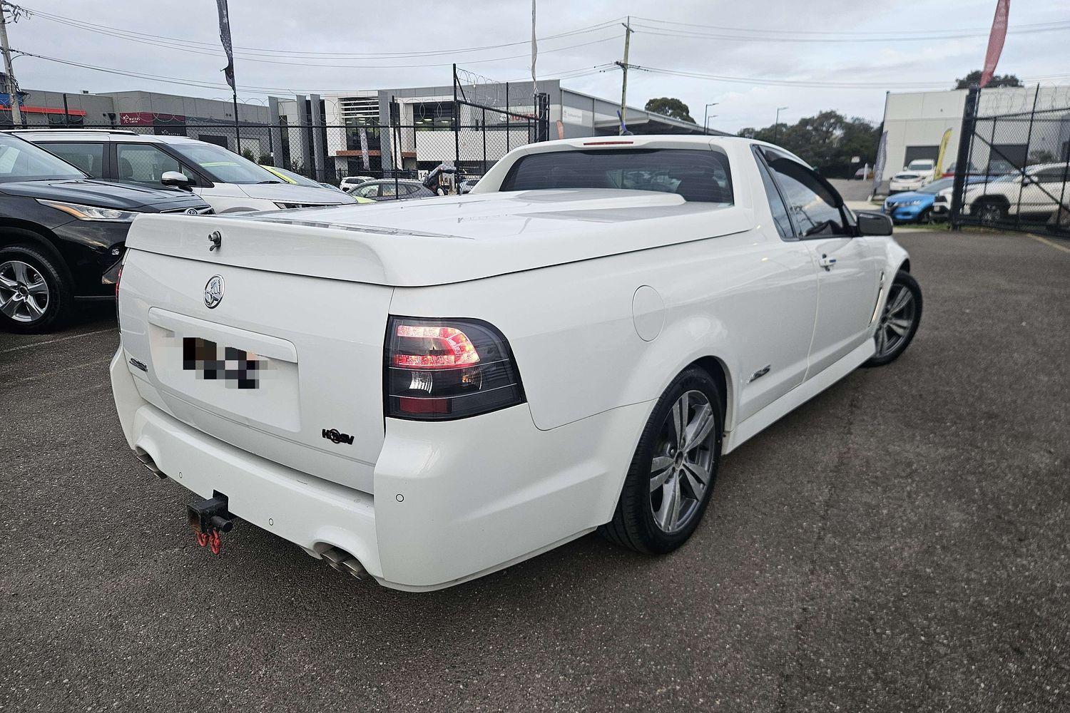 2013 Holden Ute SS in White
