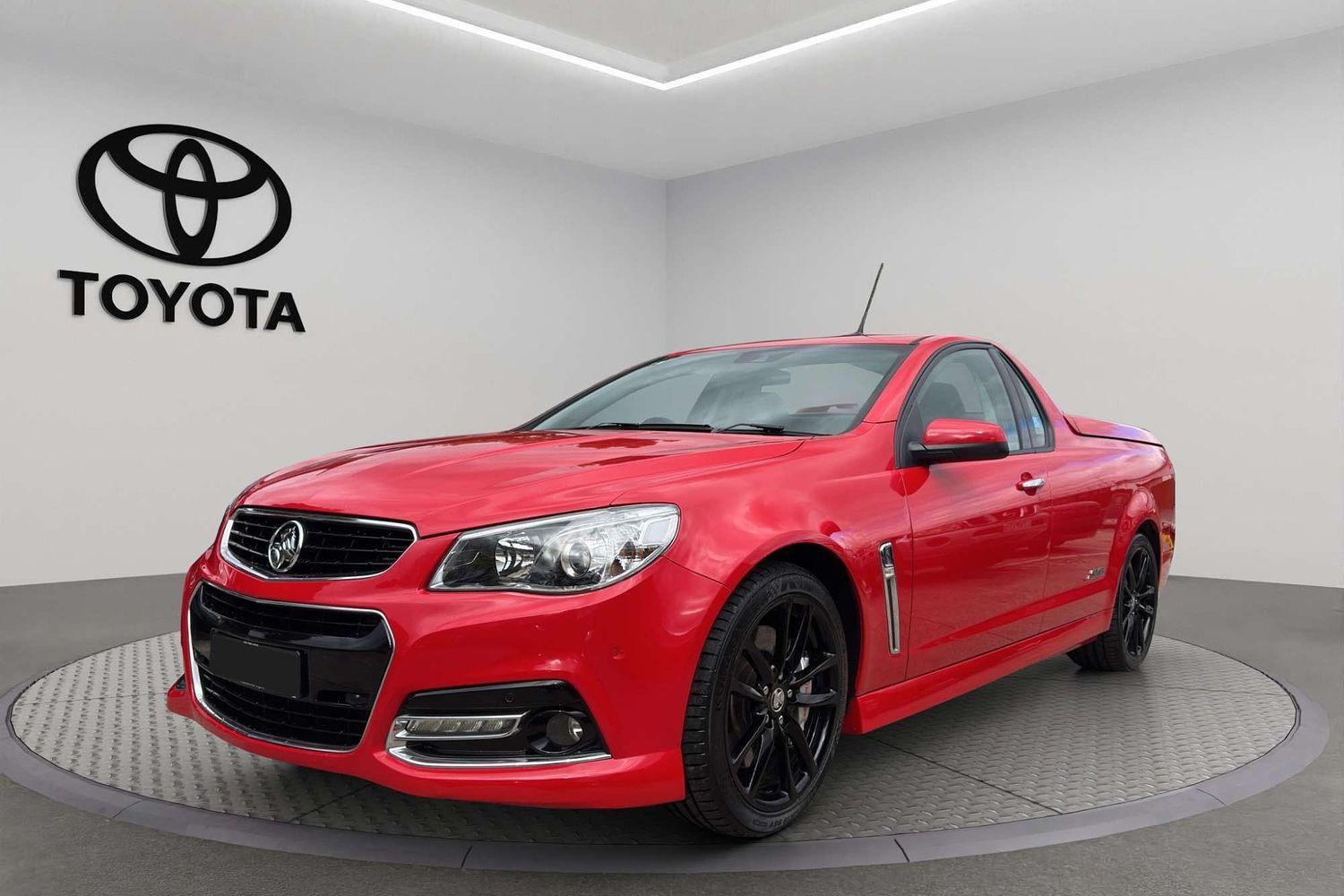 2014 Holden Ute SS V Redline in Red