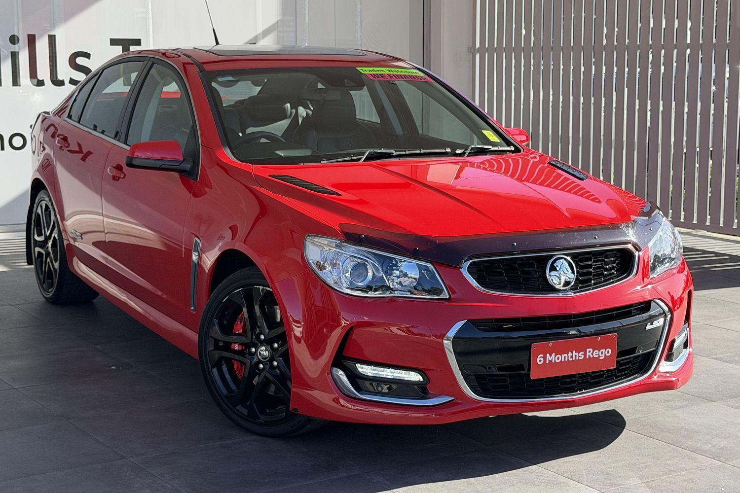 2016 Holden Commodore SS V Redline in Red