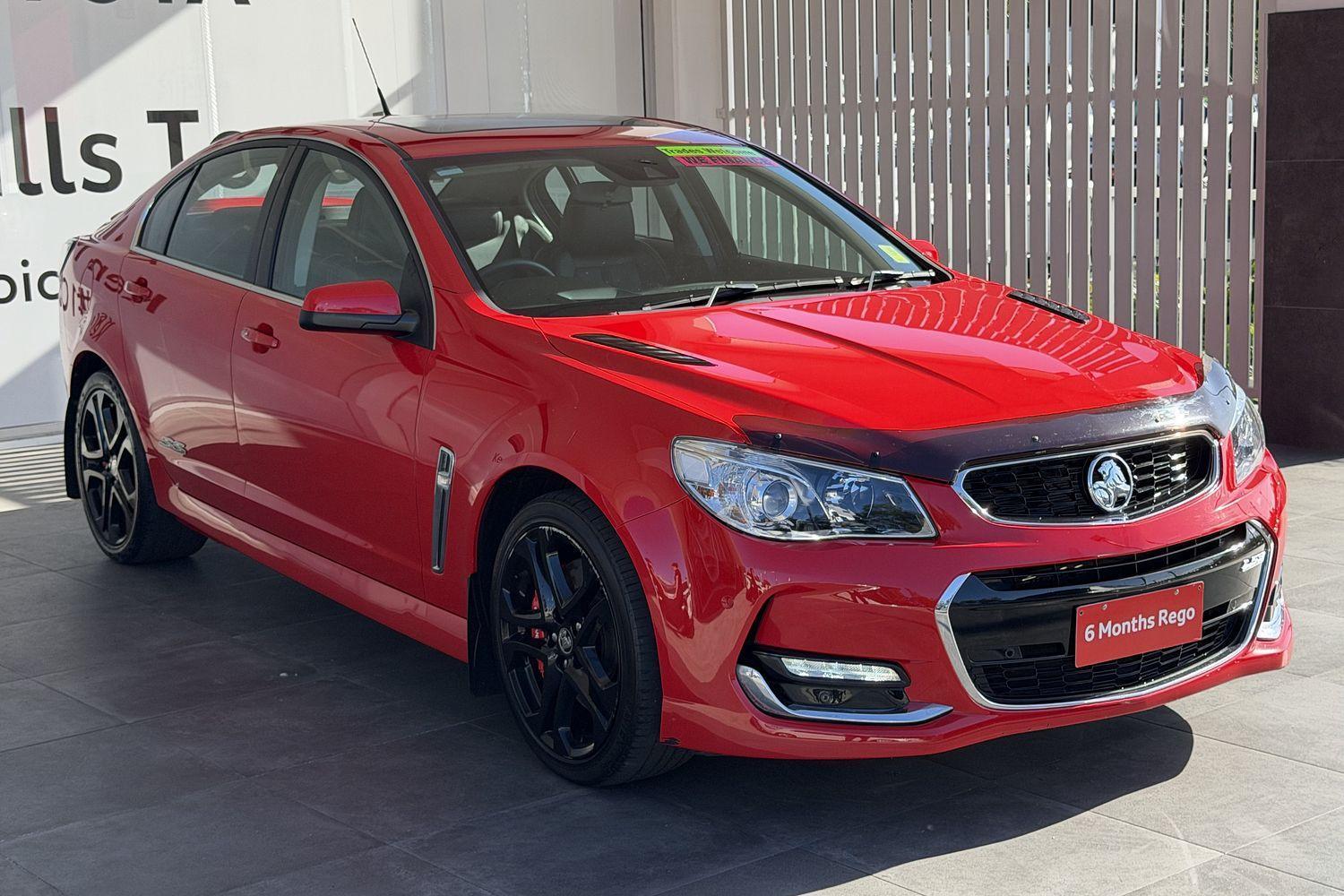 2016 Holden Commodore SS V Redline in Red