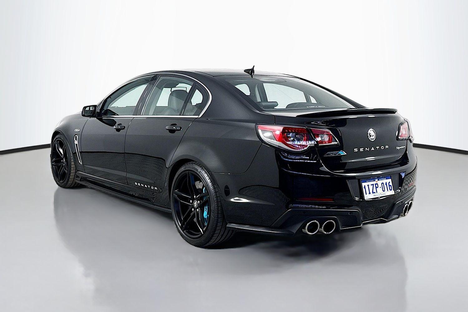 2017 Holden Special Vehicles Senator Signature 30th Anniversary in Black