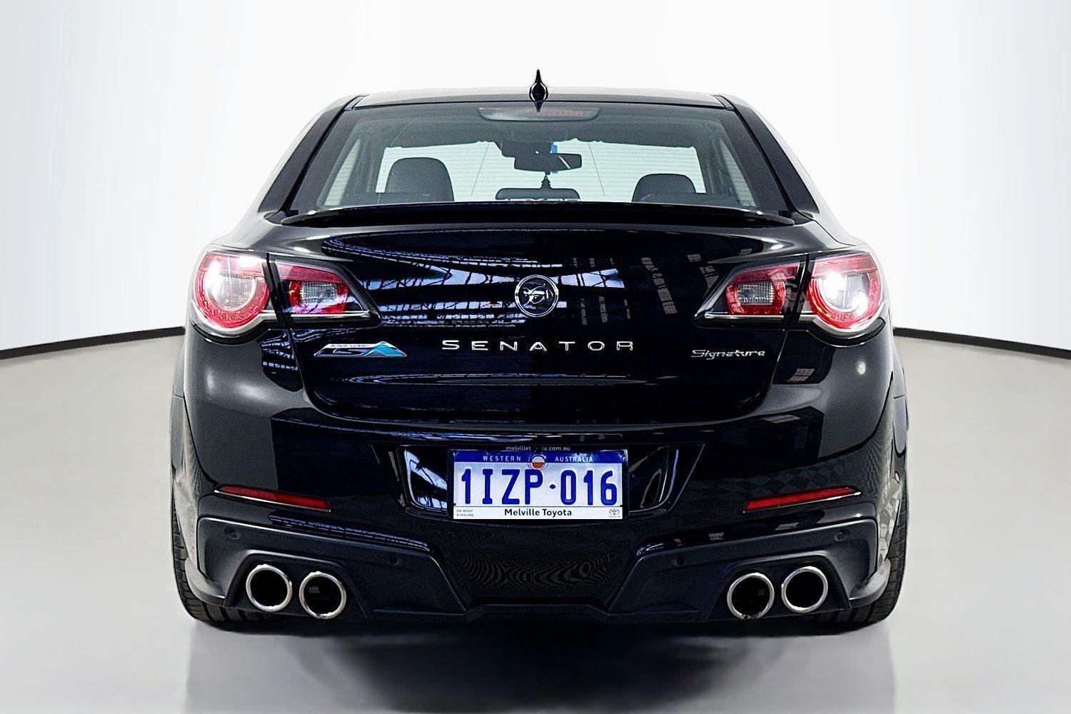 2017 Holden Special Vehicles Senator Signature 30th Anniversary in Black