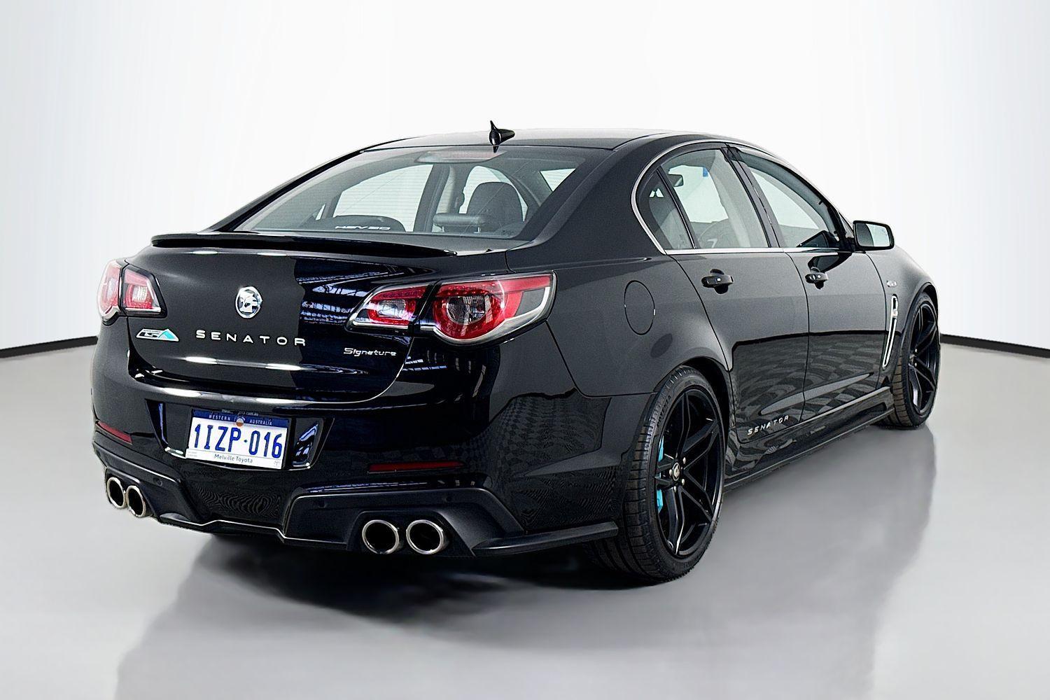 2017 Holden Special Vehicles Senator Signature 30th Anniversary in Black