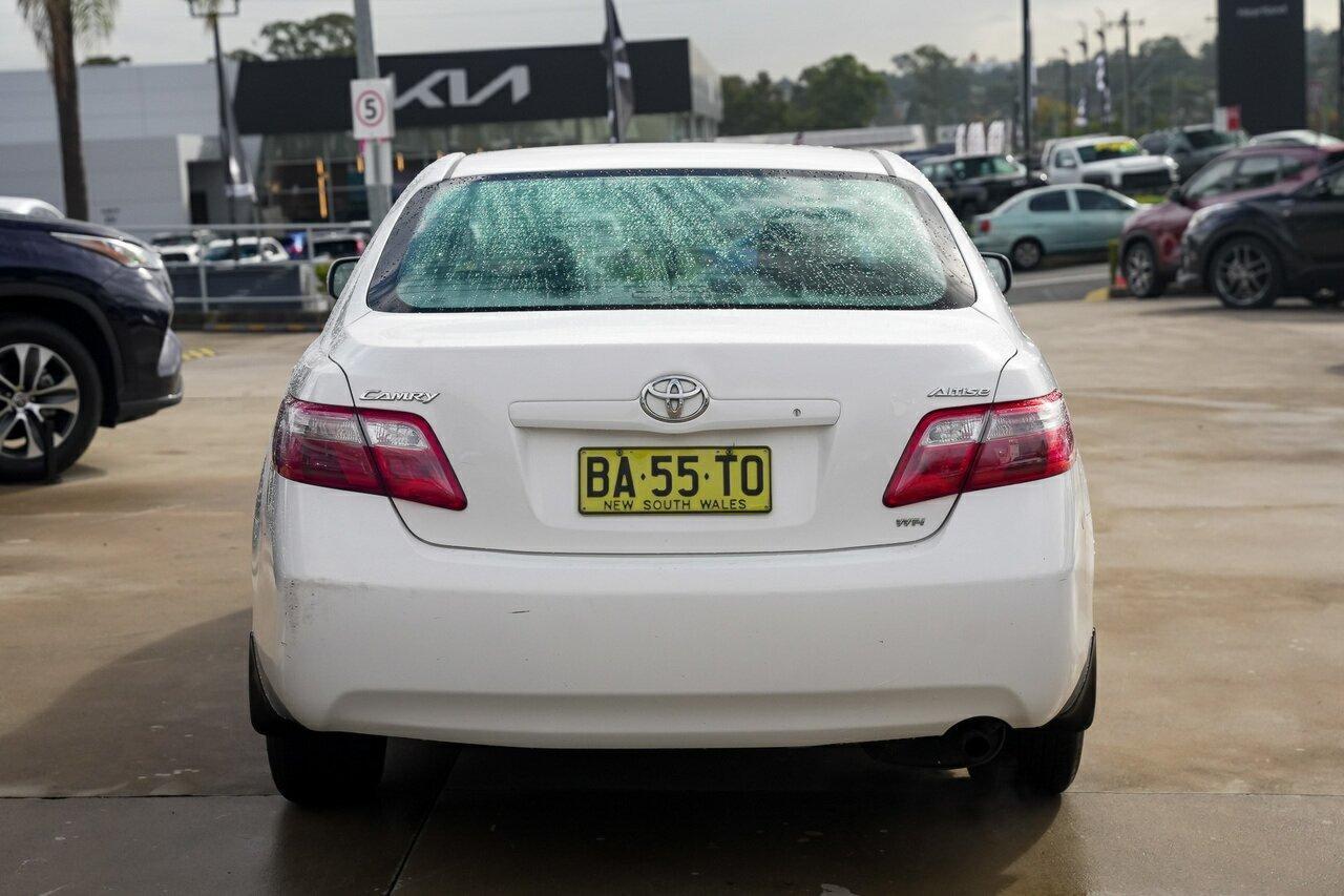 2009 Toyota Camry Altise in White