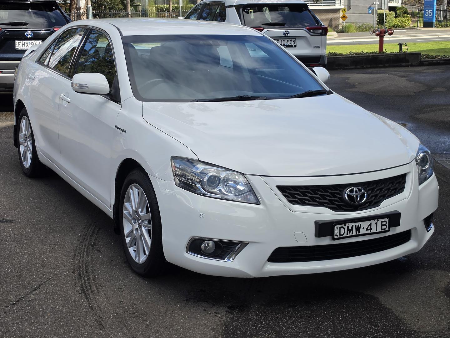 2011 Toyota Aurion Special Edition in White