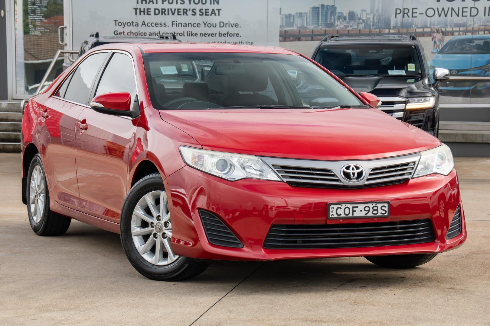 2012 Toyota Camry Altise in Red