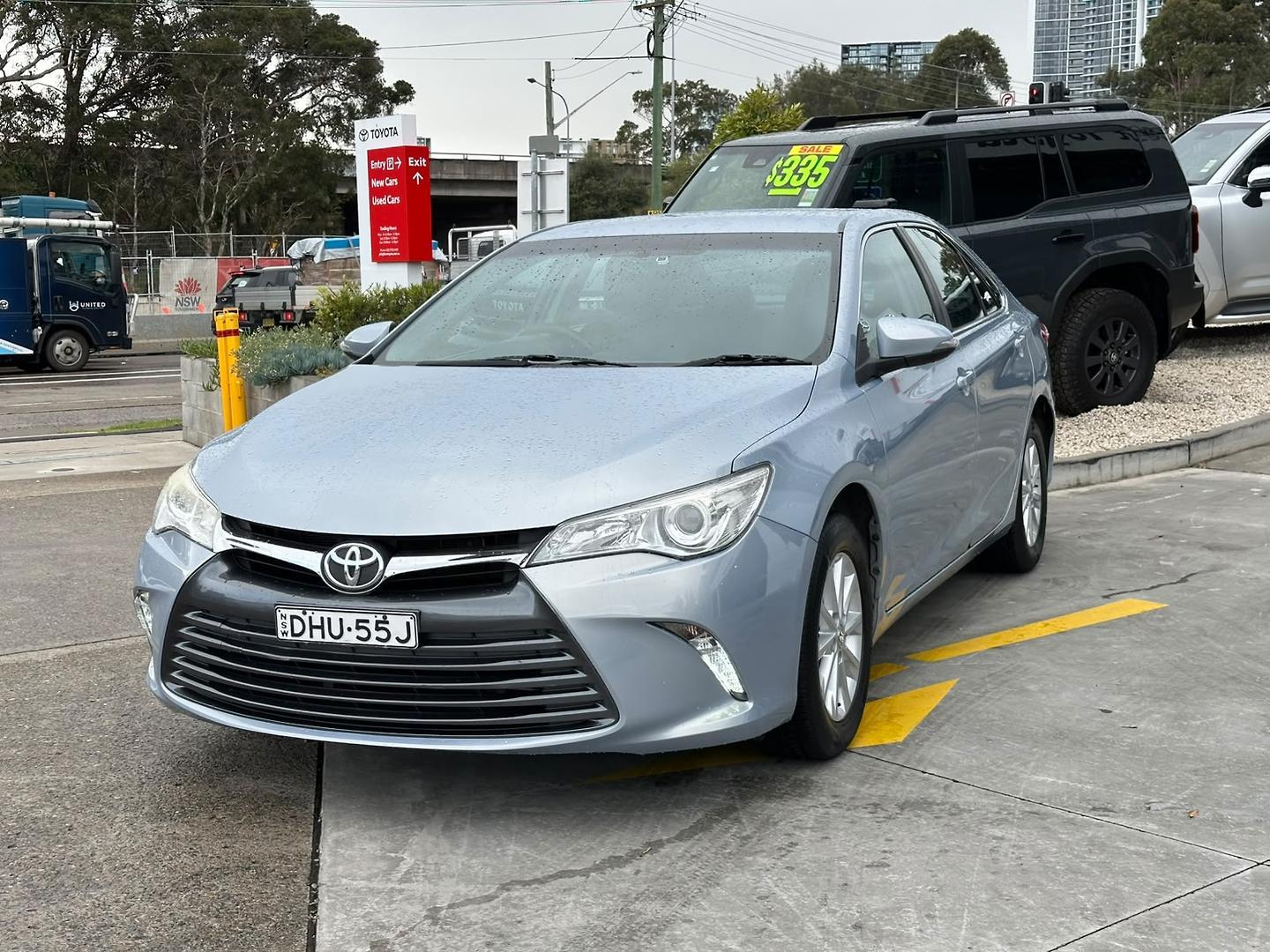 2016 Toyota Camry Altise in Blue
