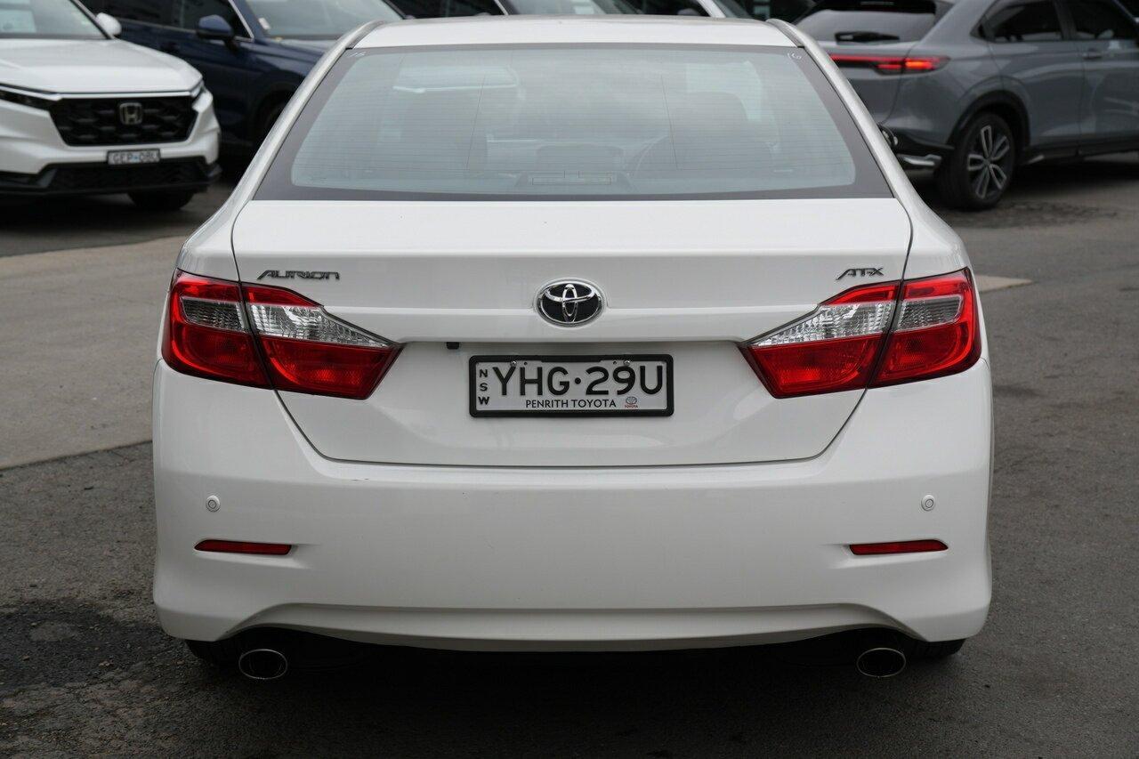 2017 Toyota Aurion AT-X in White