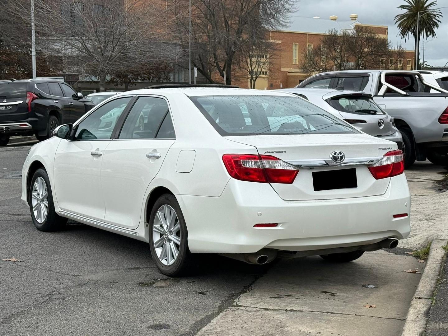 2014 Toyota Aurion Presara in White