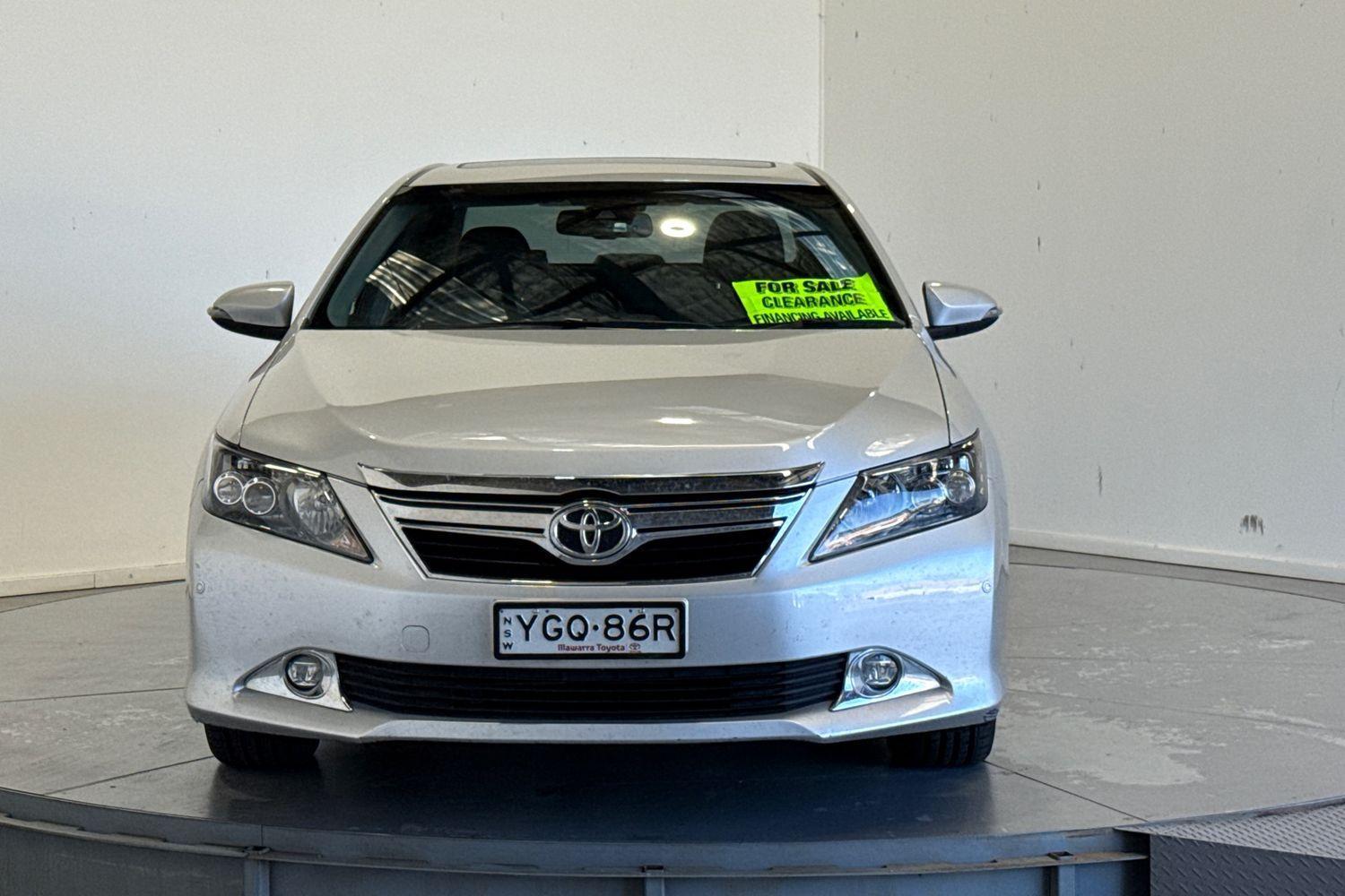 2017 Toyota Aurion Presara in Silver