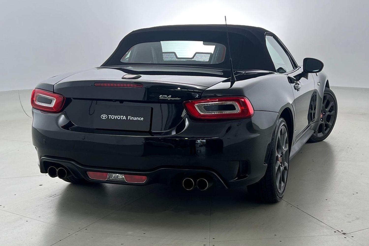 2018 Abarth 124 Spider in Black