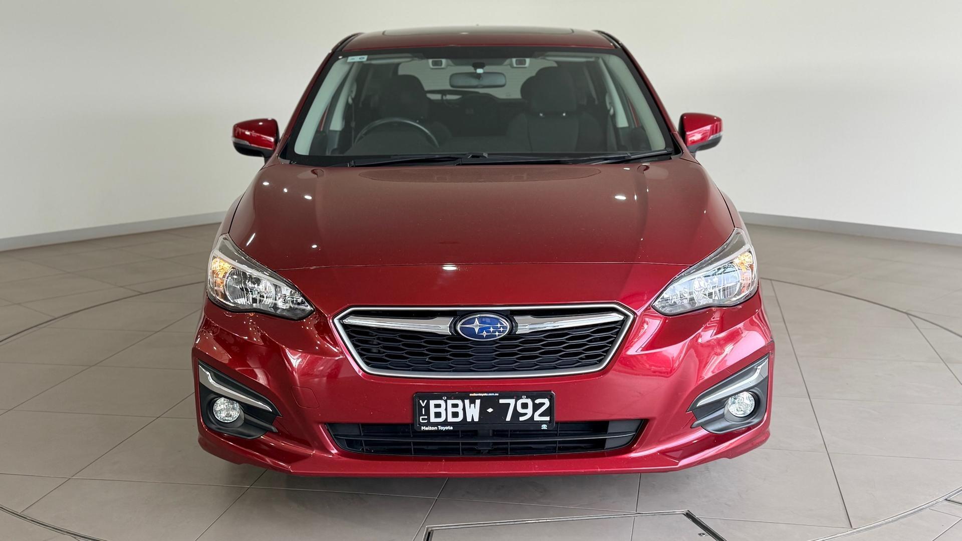 2018 Subaru Impreza 2.0i Premium in Red