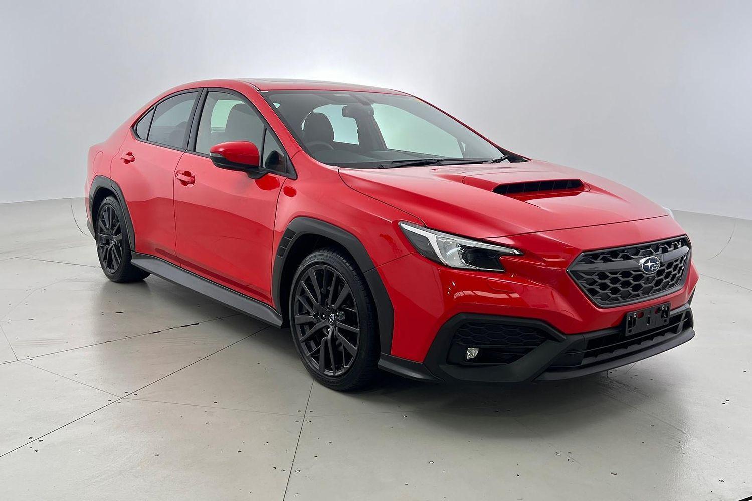 2023 Subaru WRX RS in Ignition Red