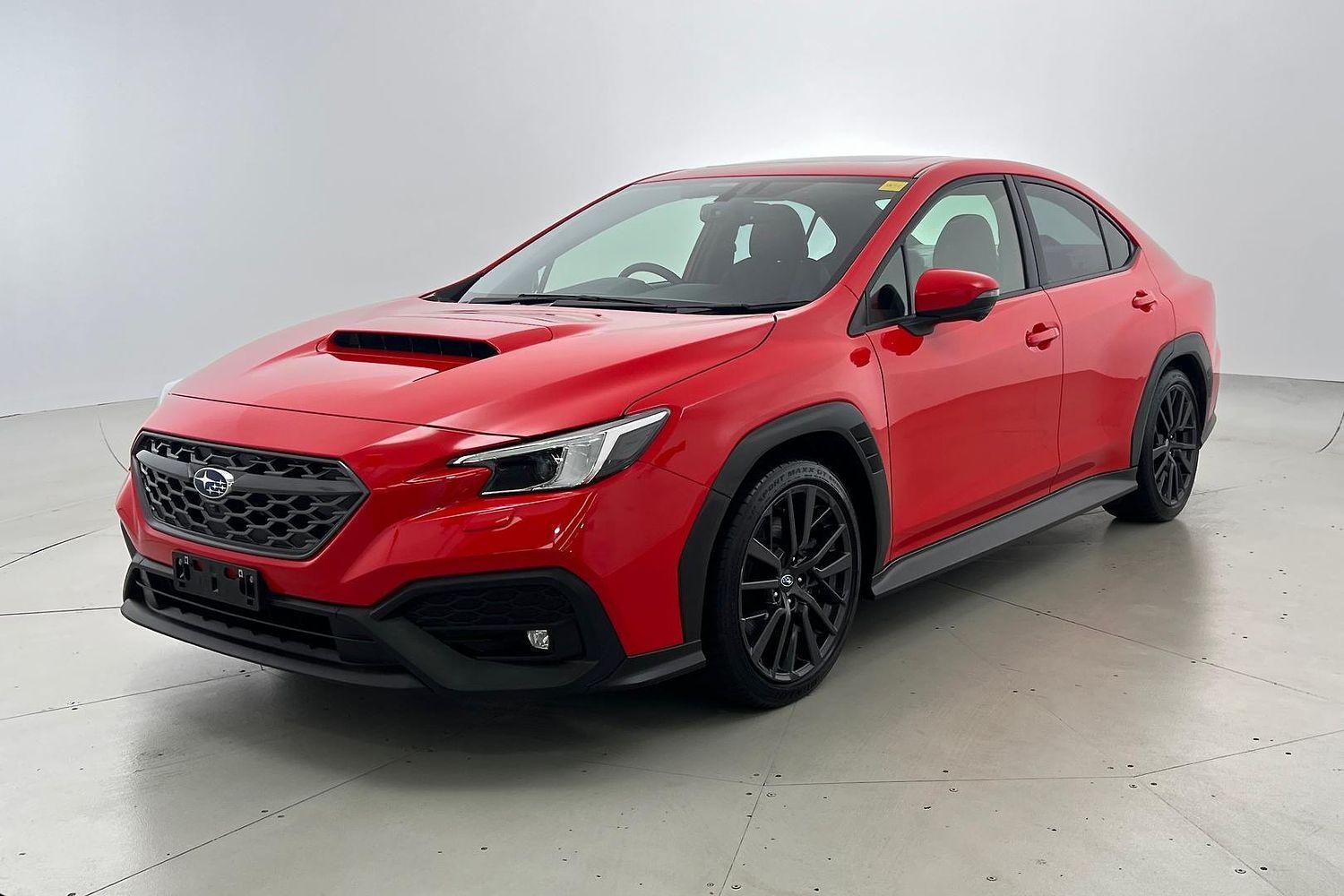 2023 Subaru WRX RS in Ignition Red