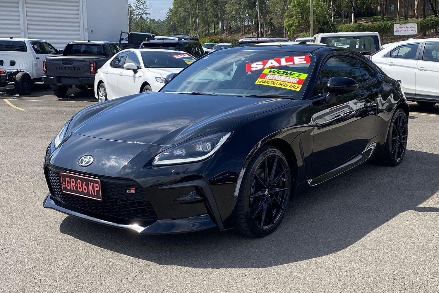 2022 Toyota GR86 GTS in Black