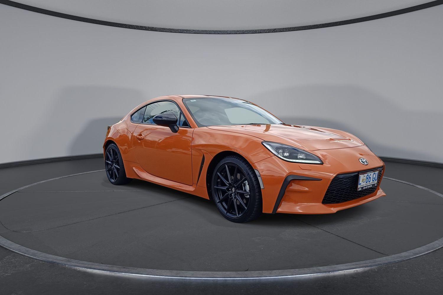 2023 Toyota GR86 10th Anniversary in Orange