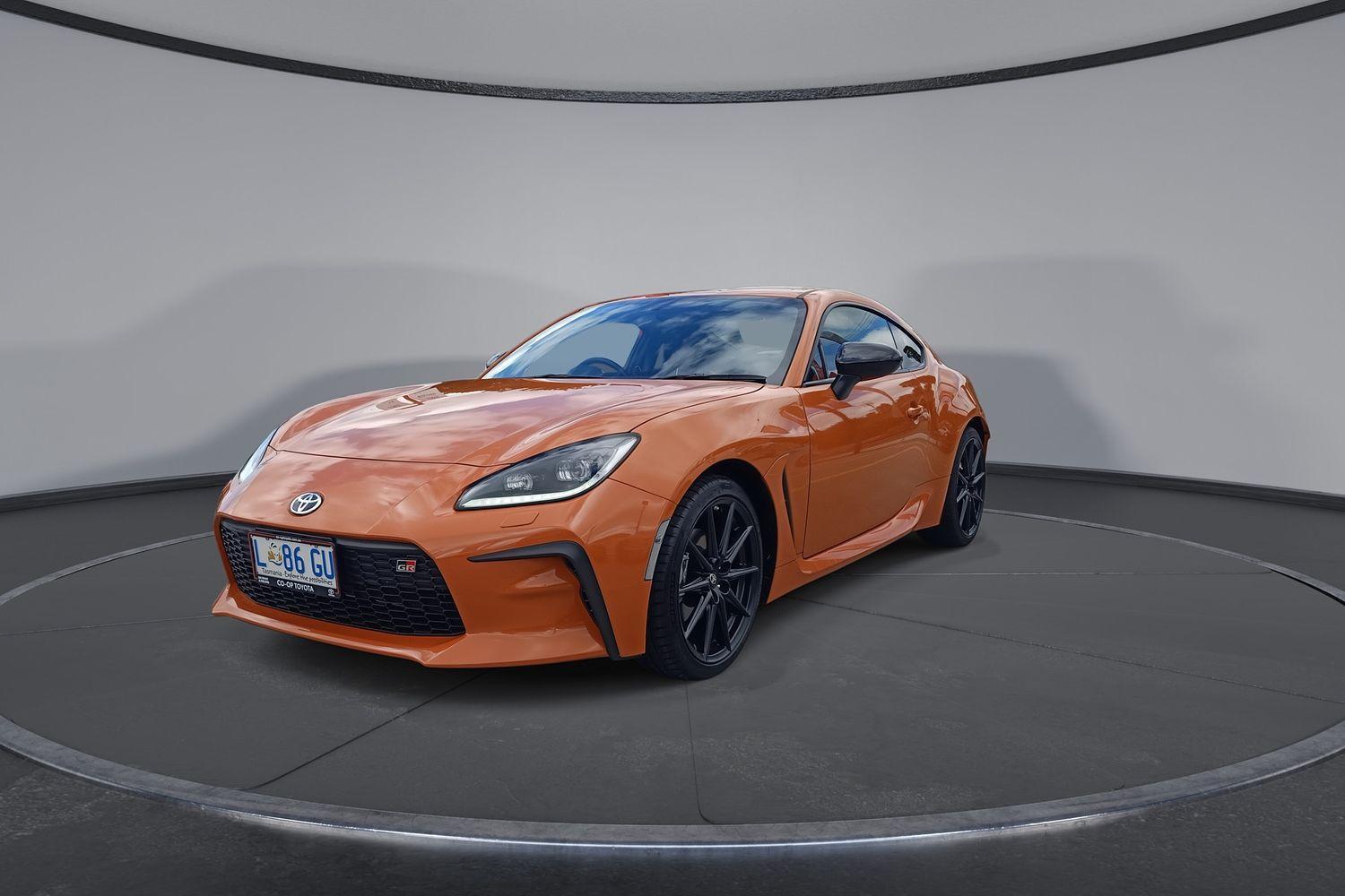 2023 Toyota GR86 10th Anniversary in Orange
