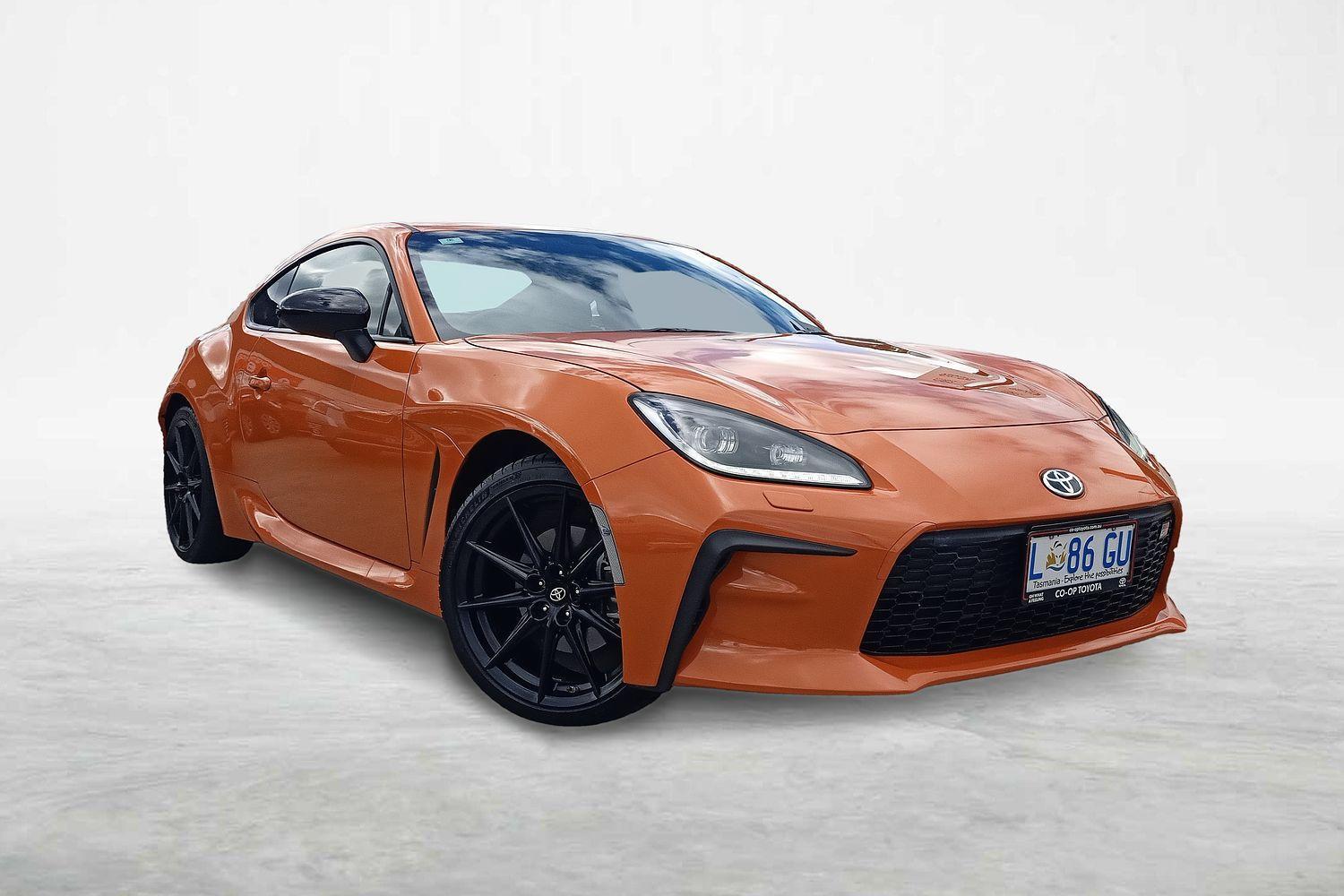 2023 Toyota GR86 10th Anniversary in Orange