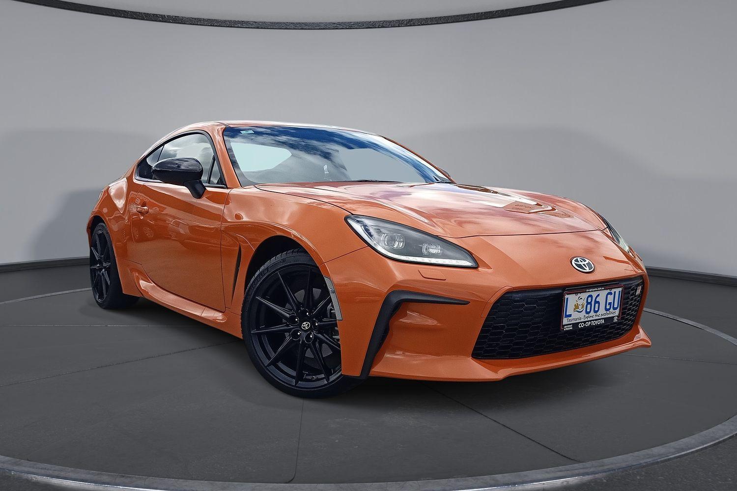 2023 Toyota GR86 10th Anniversary in Orange