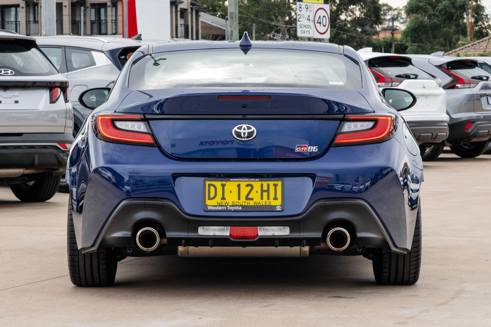 2024 Toyota GR86 GTS in Blue
