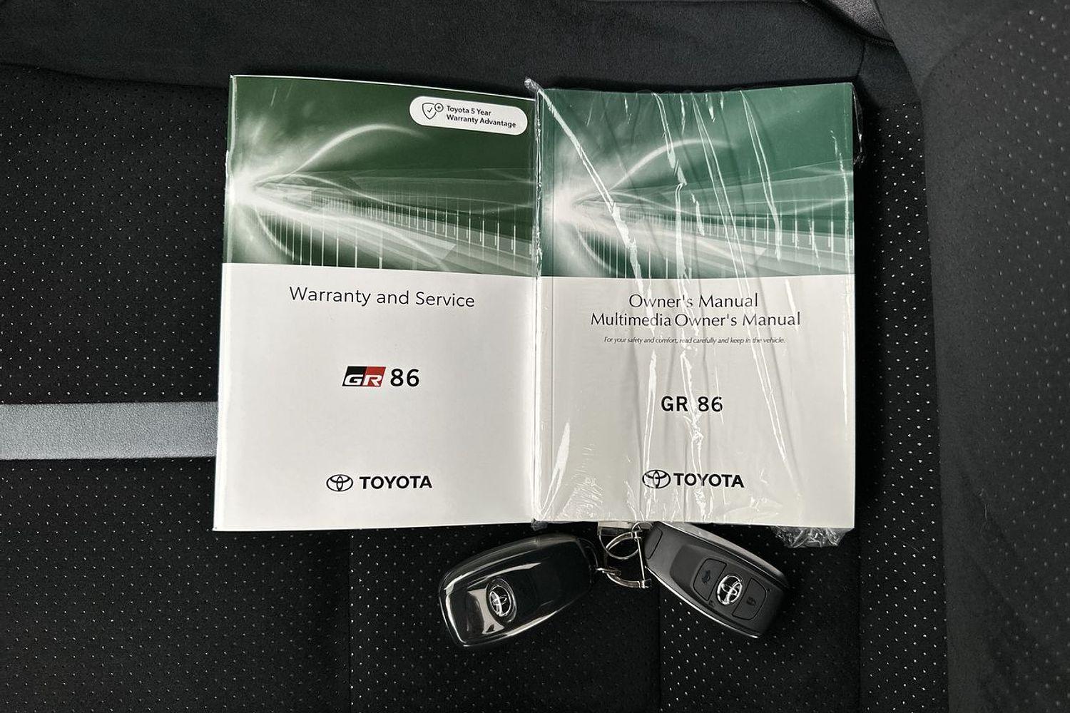 2025 Toyota GR86 GTS in Black