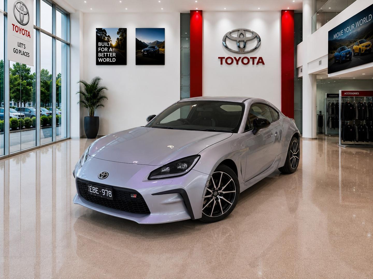 2025 Toyota GR86 GT in Silver