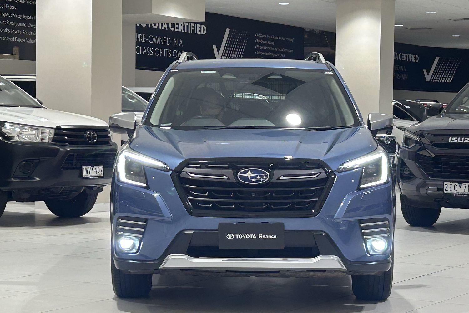 2022 Subaru Forester Hybrid L in Horizon Blue