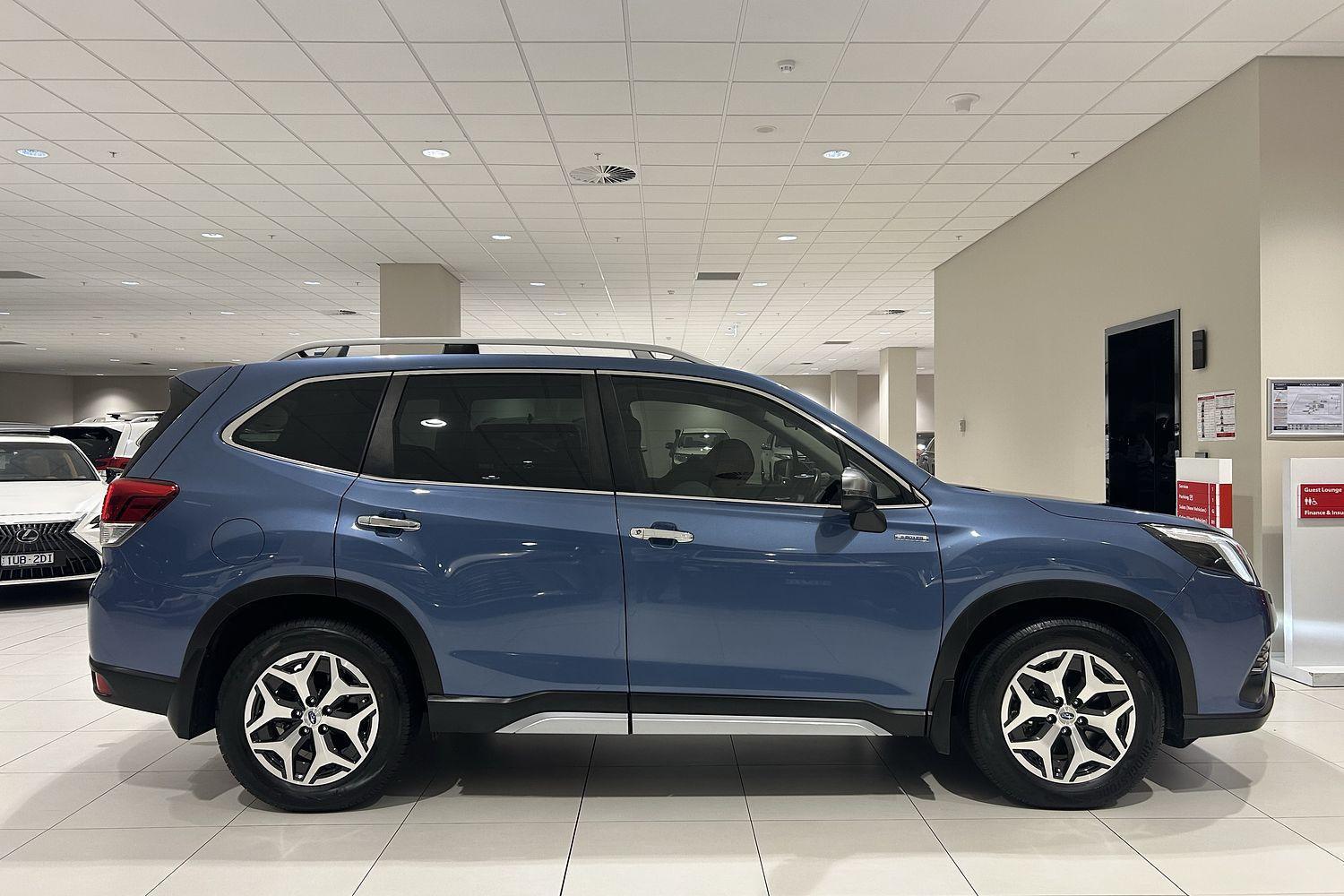2022 Subaru Forester Hybrid L in Horizon Blue