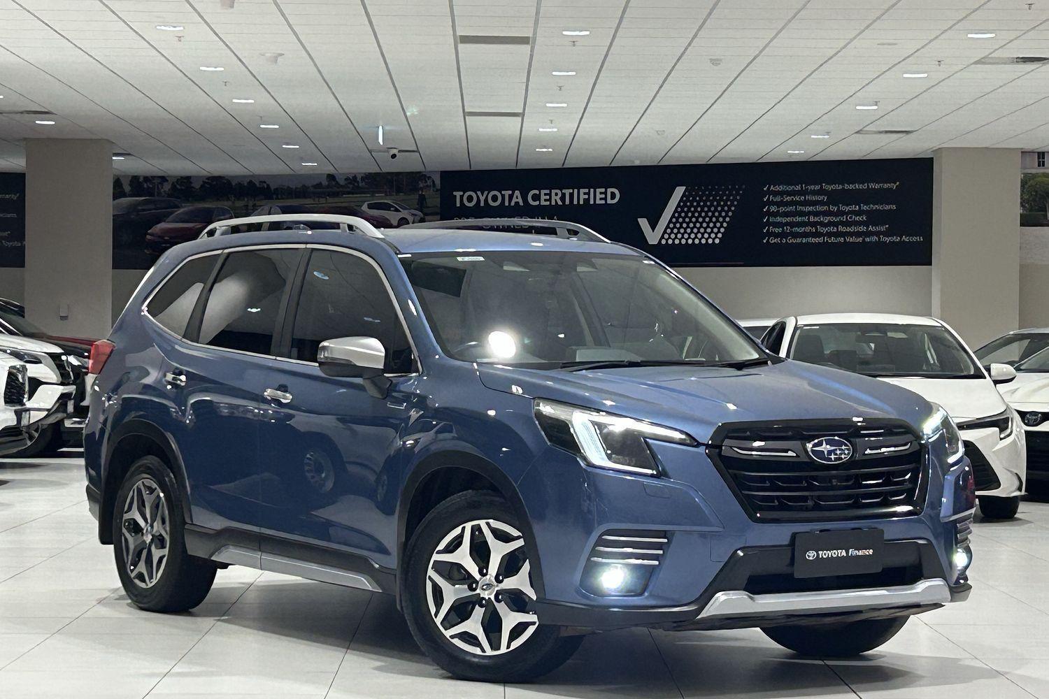 2022 Subaru Forester Hybrid L in Horizon Blue