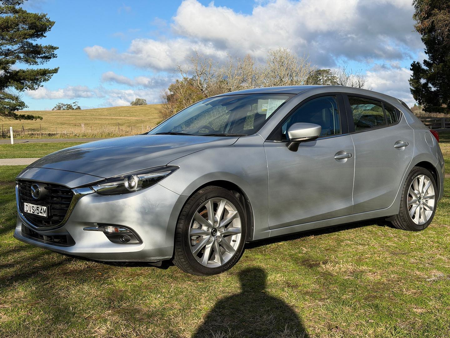 2018 Mazda 3 SP25 GT in Sonic Silver